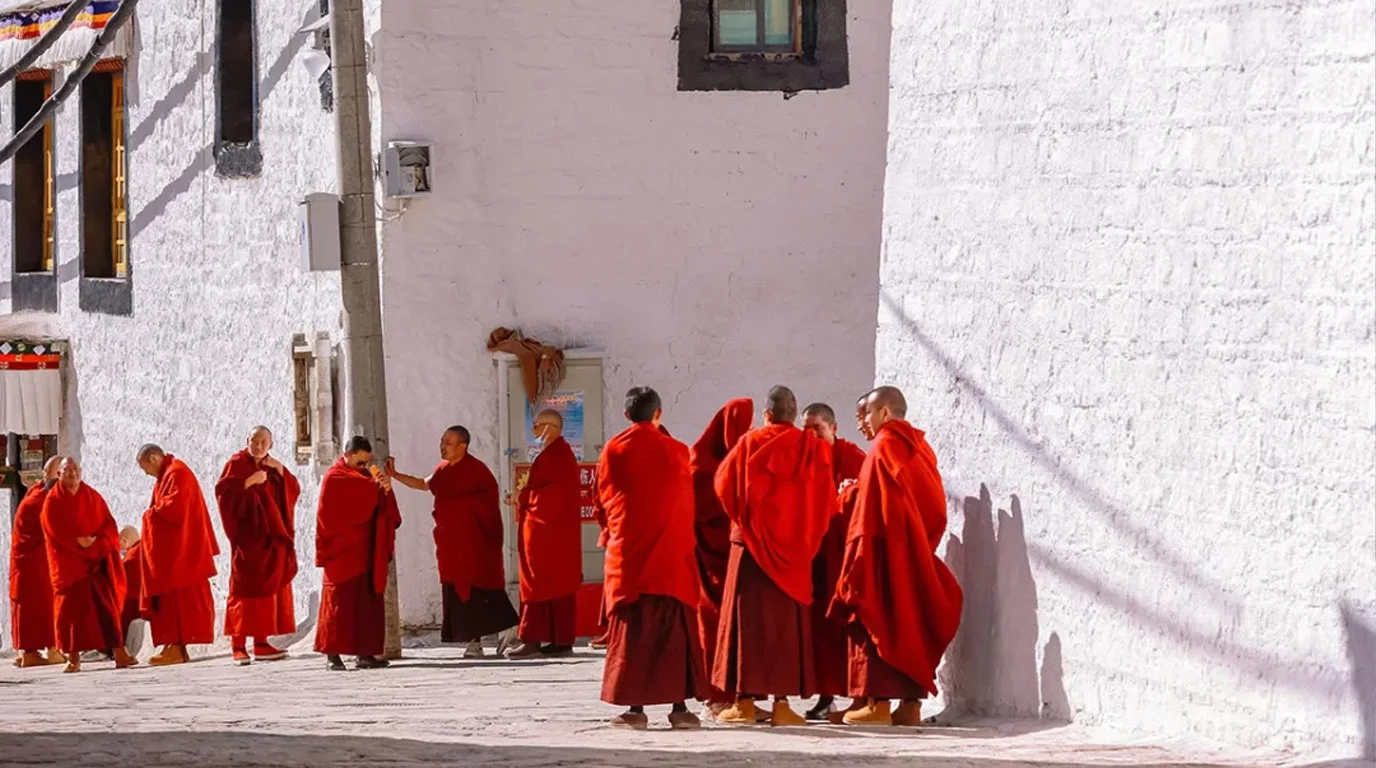 Debating at Sera Monastery