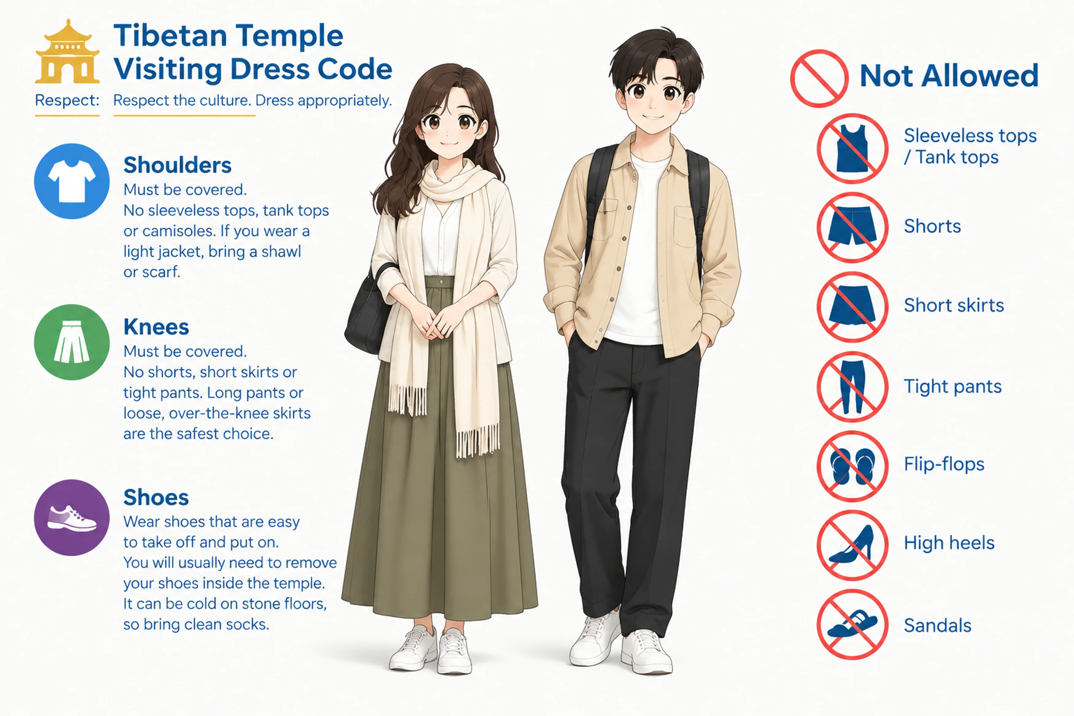 Dress Code Checklist for Entry